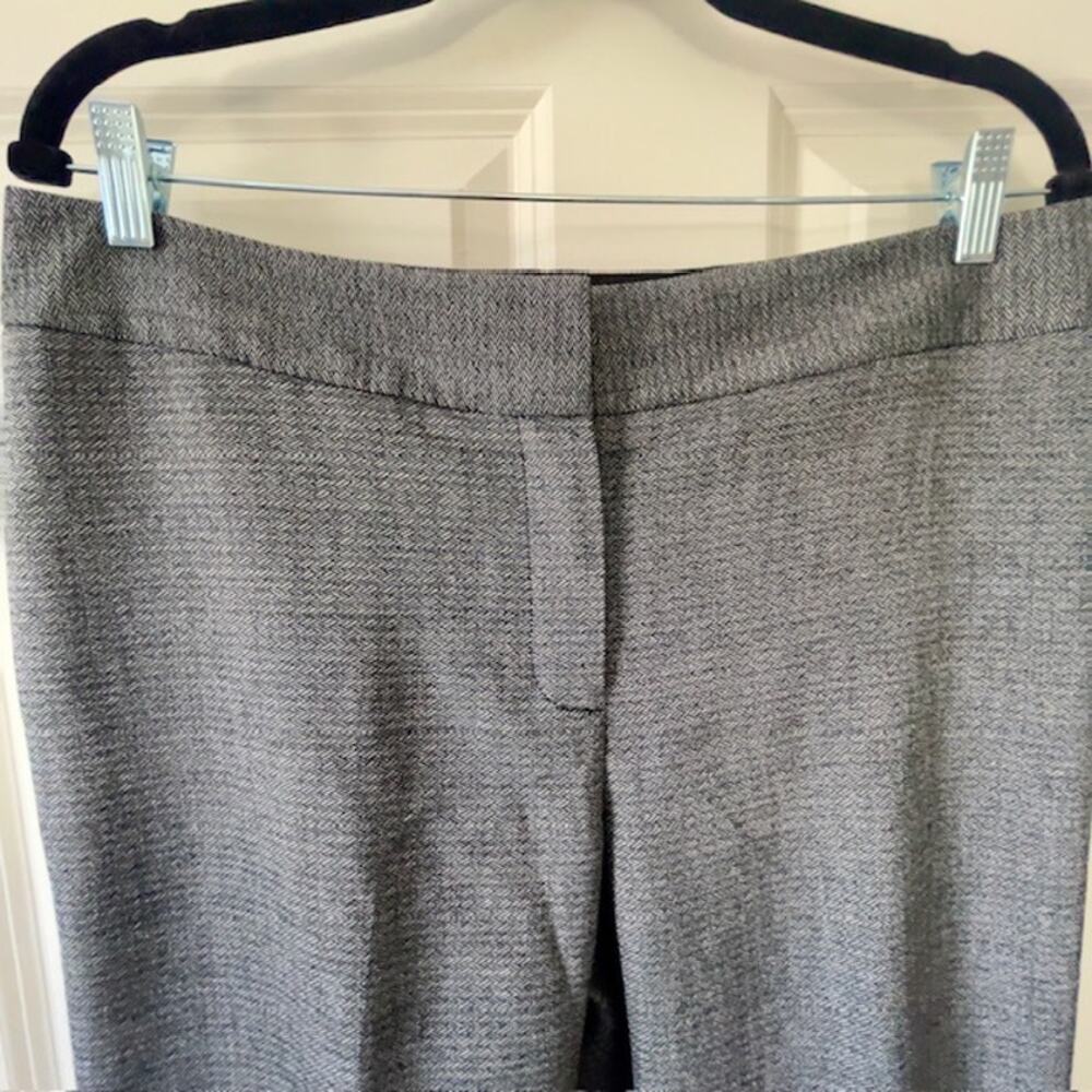 Chicos Womens Size 2 Gray Herringbone Dress Pants Career Classic 29.5 inseam - Picture 10 of 10